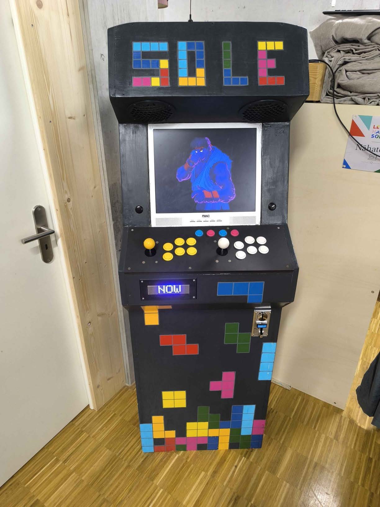 Foto: fertige Arcade