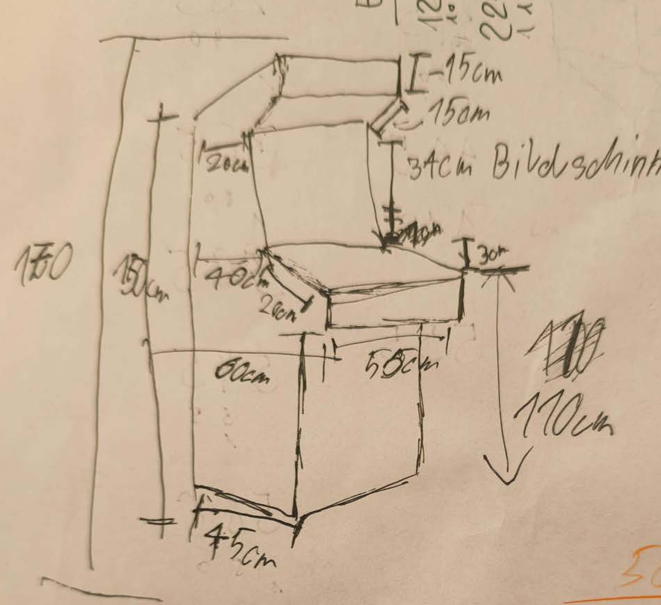Skizze & erster Plan